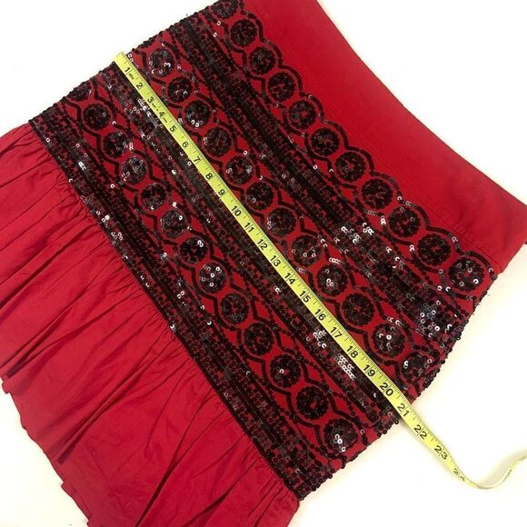 MOULINETTE SOEURS Midi Cotton & Sequins Skirt - Picture 11 of 12